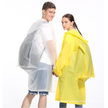 Wholesale cheaper raincoat waterproof eva pvc fabric transparent poncho